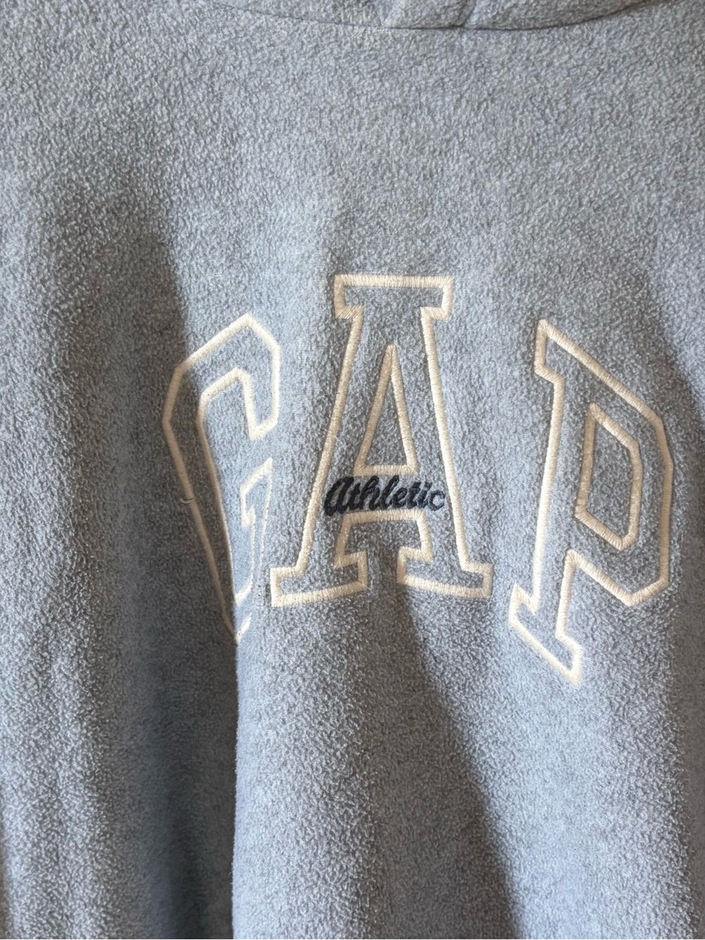 GAP Light Blue Crewneck with White Logo